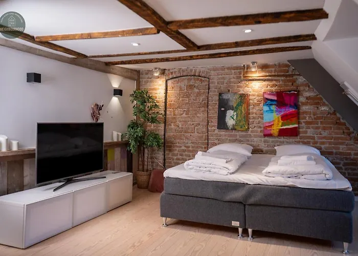 2br Historic Penthouse * Köpenhamn